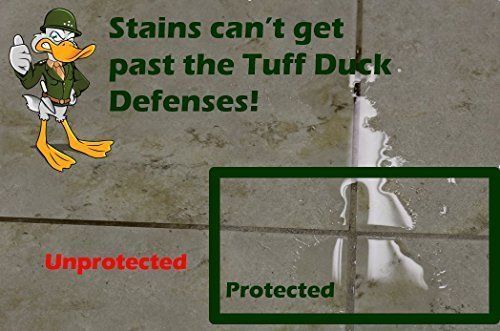 Using Tuff Duck Granite, Grout And Marble Sealer On Stains