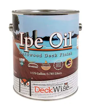 DeckWise Ipe Oil Hardwood Deck Finish
