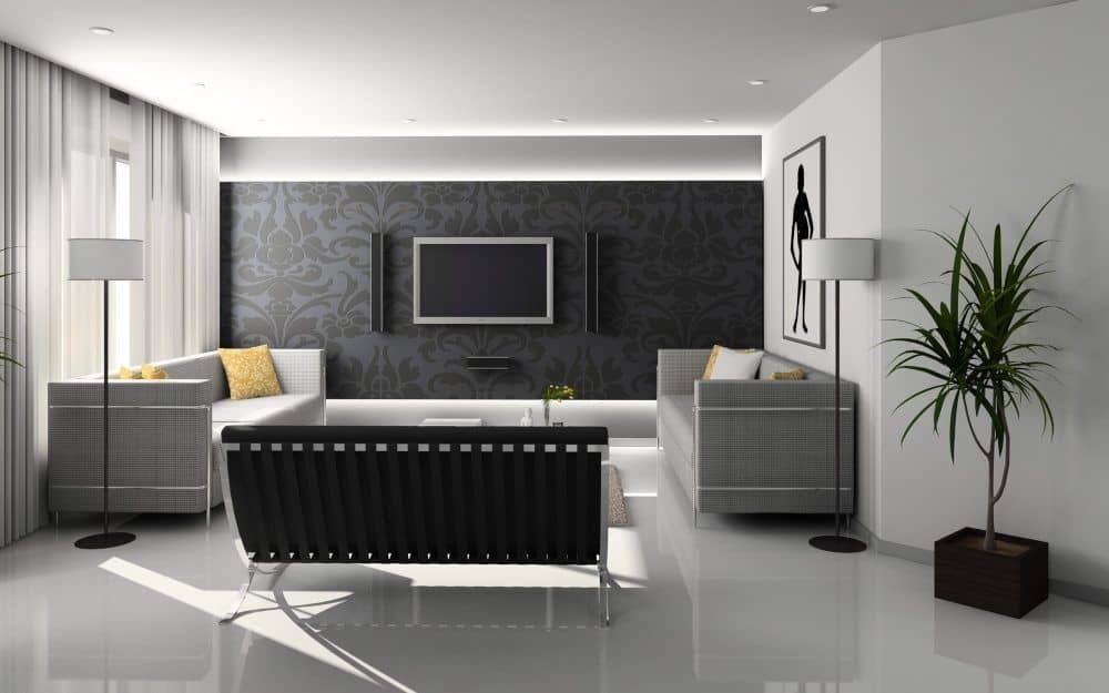 Grey Living Room Interiors
