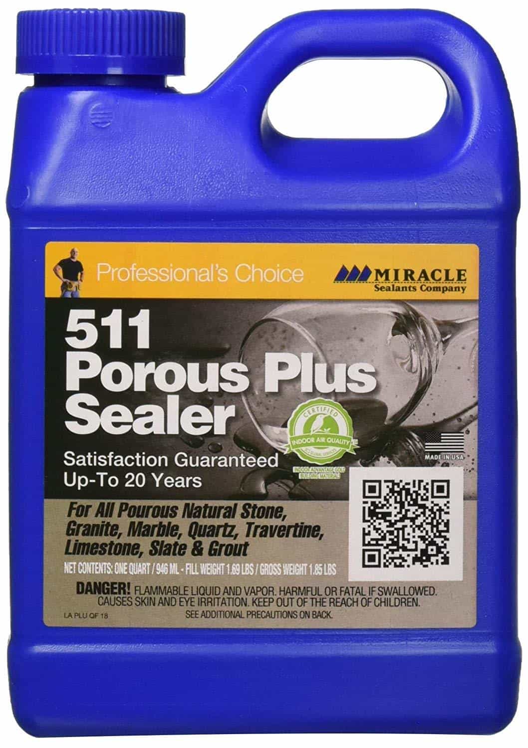 Miracle Sealants PLUS QT 511 Porous Plus Sealer