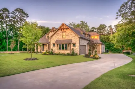 House With Penetrating Sealer Driveway