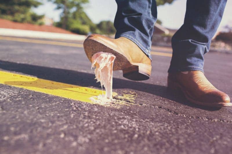 Stepping on Gum Stepping on Gum