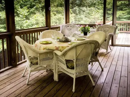 Wood Porch